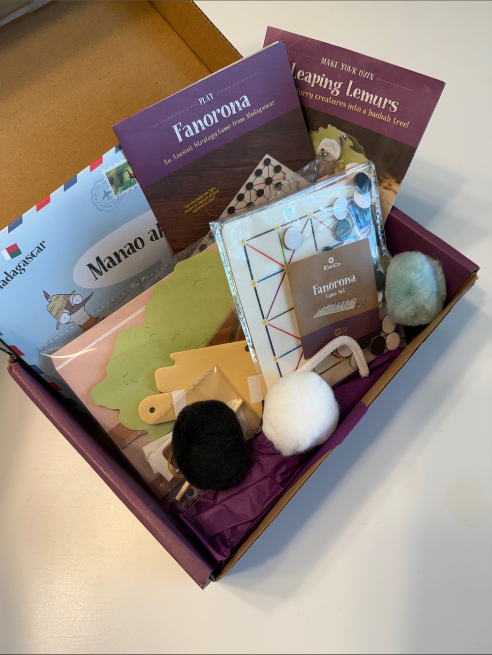 KiwiCo Atlas Crate Madagascar STEAM Craft Complete Kit for Kids Educational NWOT